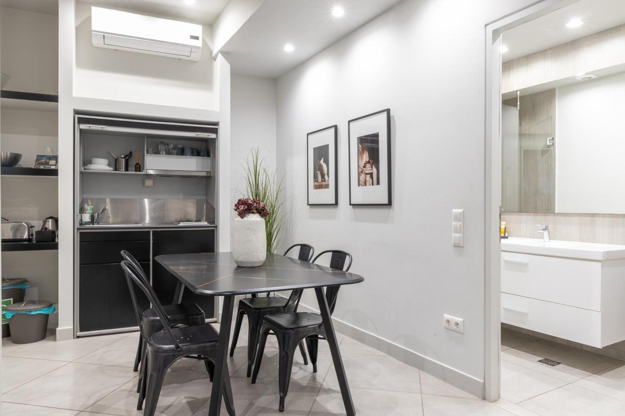 85 Sqm In The Heart Of Athens Shared Rooftop Deck Exterior foto
